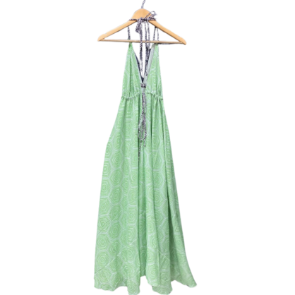Geometrical Hexagon Knotted Beach Dress – floral-knotted-beach-dress-copy