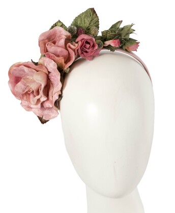 Vintage flower fascinator headband by Max Alexander