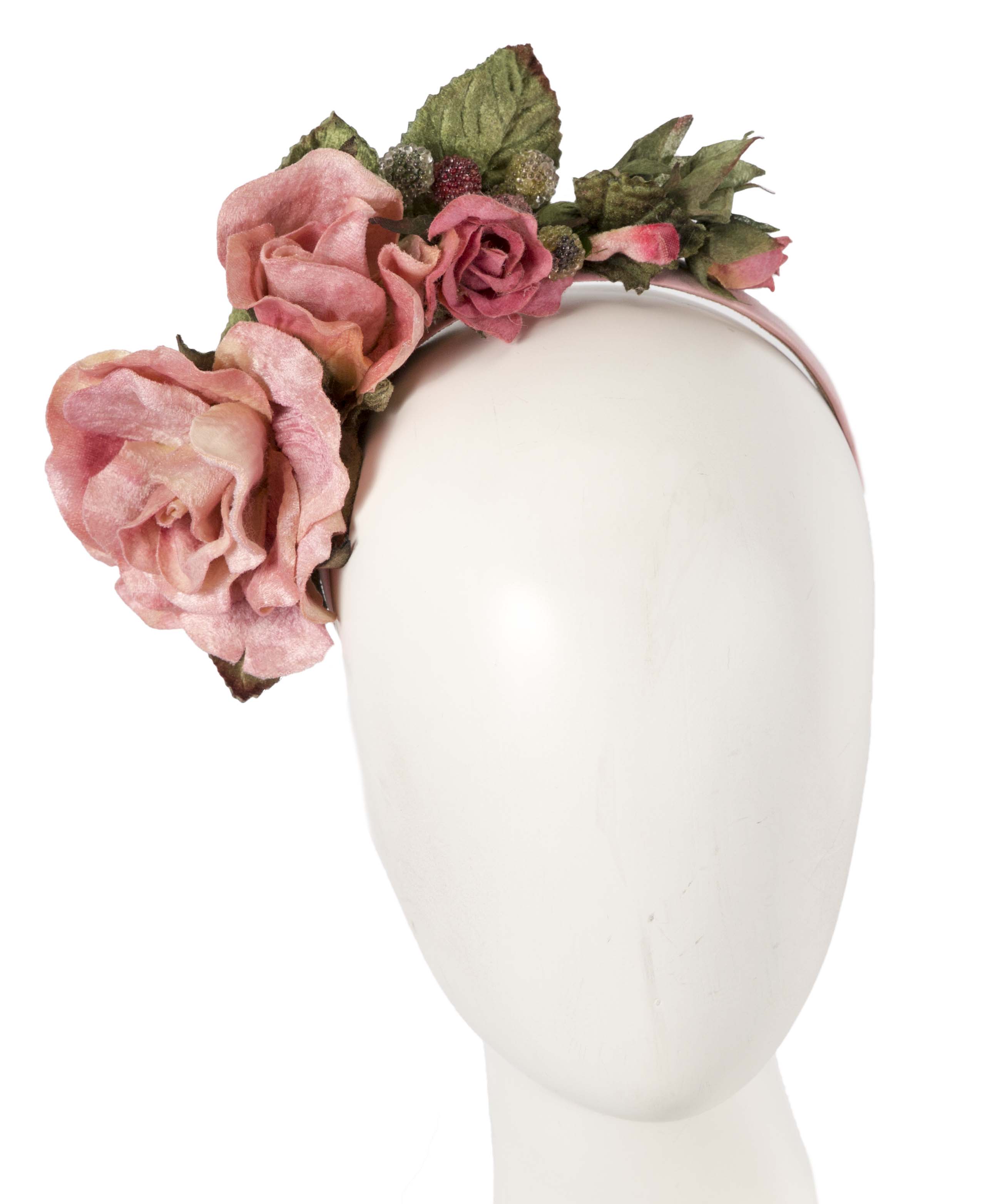 Vintage flower fascinator headband by Max Alexander