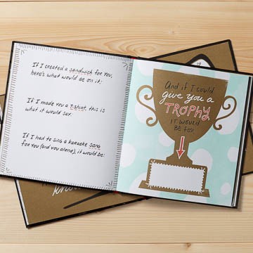 GIFT BOOK I WROTE A BOOK ABOUT YOU