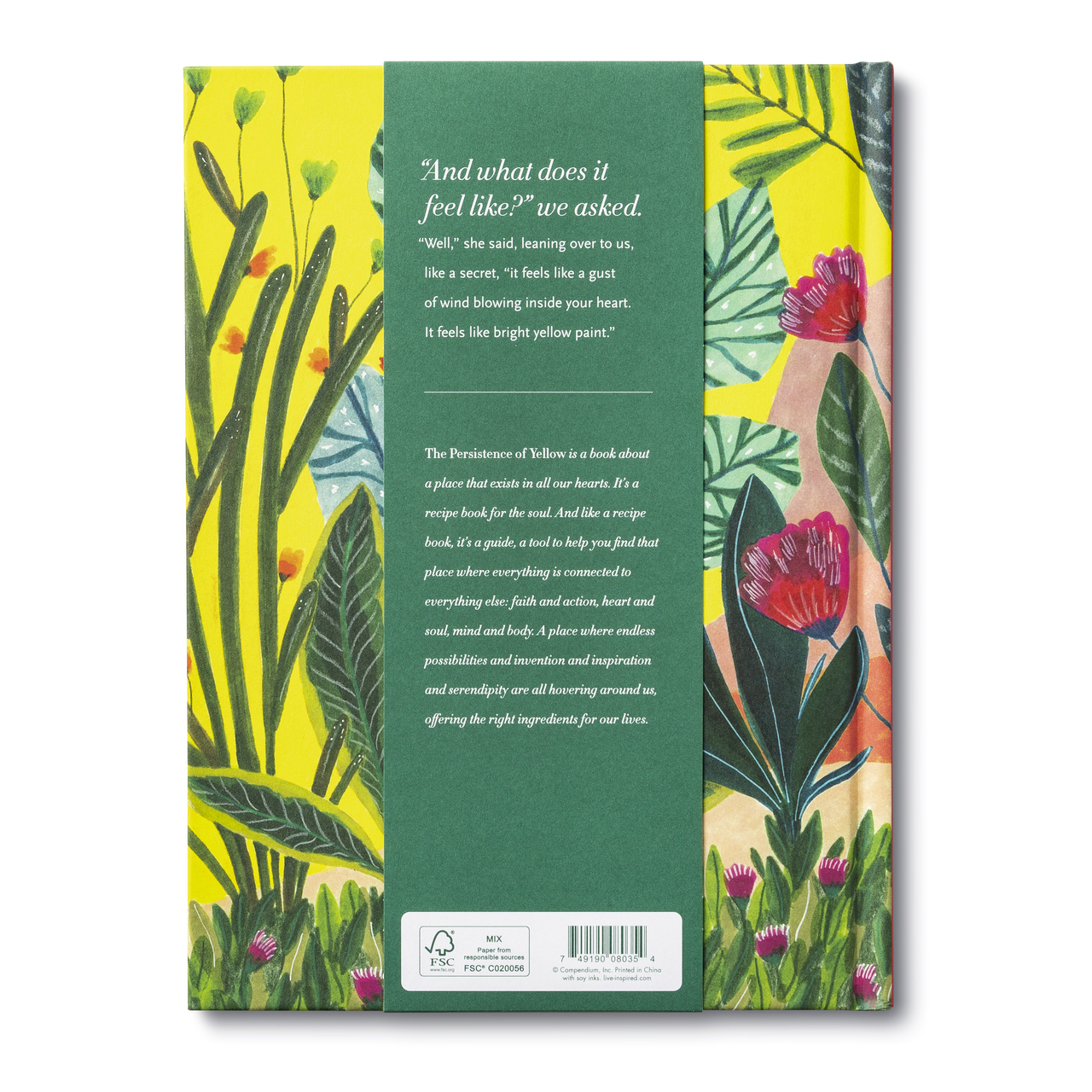 GIFT BOOK THE PERSISTANCE OF YELLOW