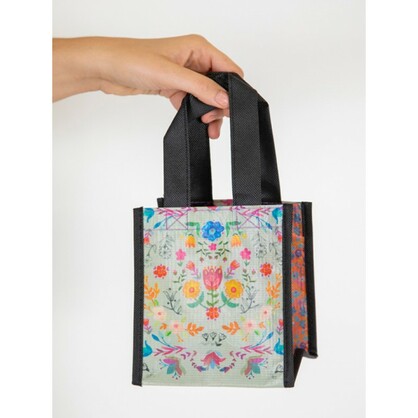 Happy Bag - Grey Floral SML