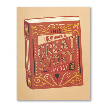 CARD LM CONGRATULATIONS MAKE GREAT STORY