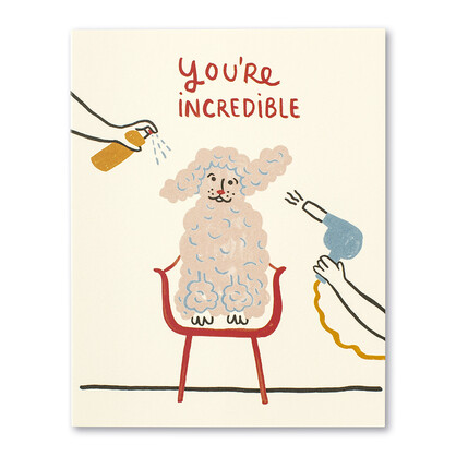 CARD LM INSPIRE HER YOU'RE INCREDIBLE