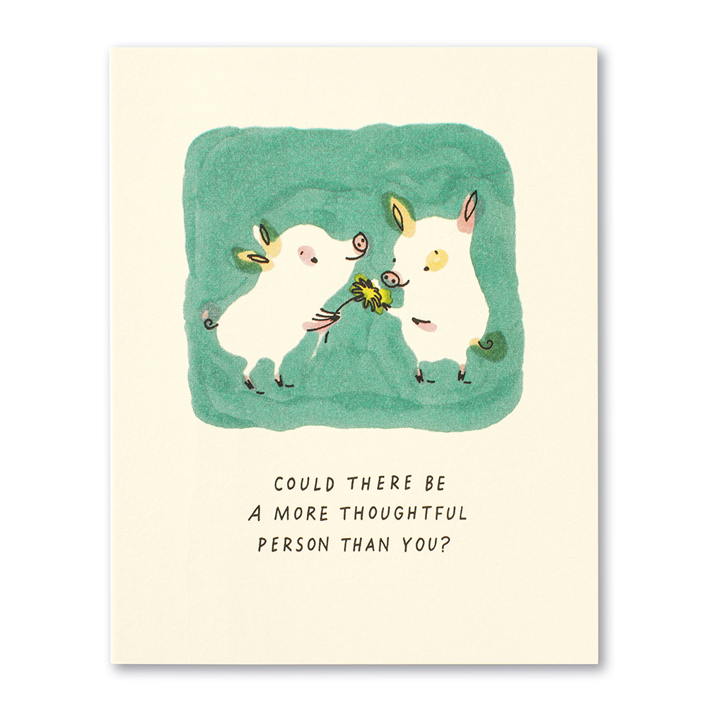 CARD LM THANK YOU COULD THERE BE A MORE