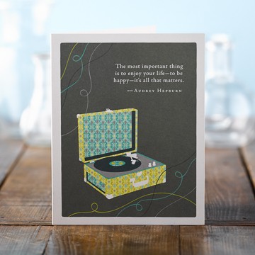 CARD PG BIRTHDAY MOST IMPORTANT THING