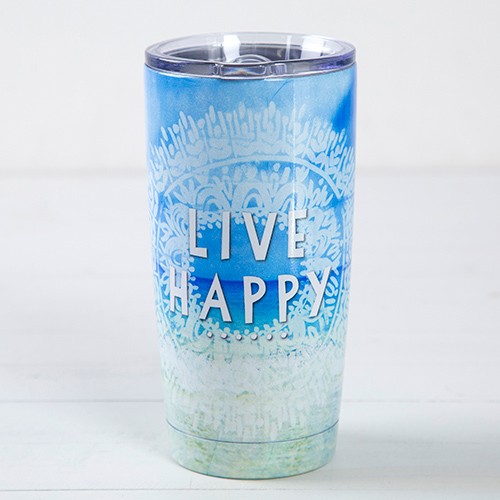 TUMBLER S/S LIVE HAPPY BEACH