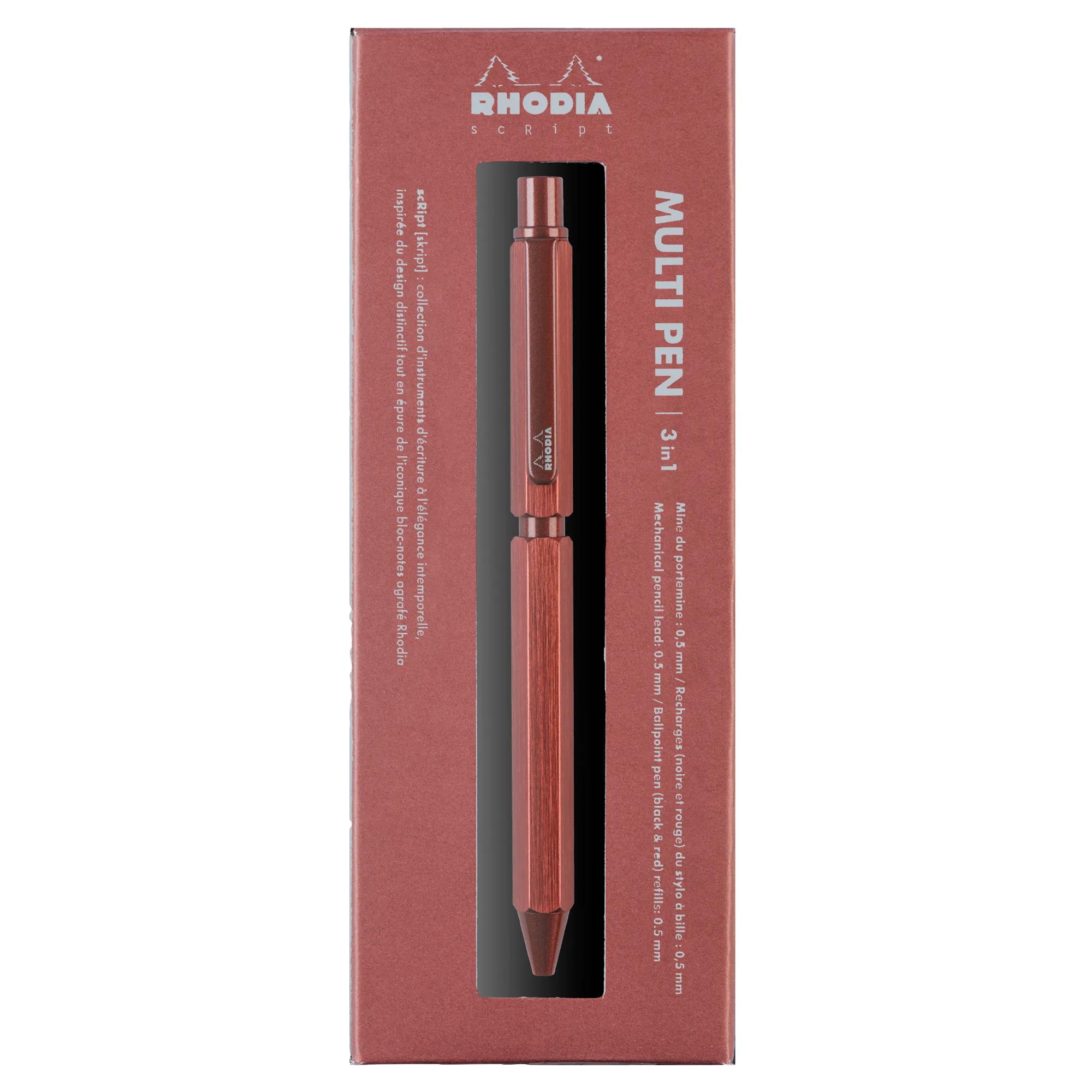 Rhodia scRipt Ballpoint Pen Brown