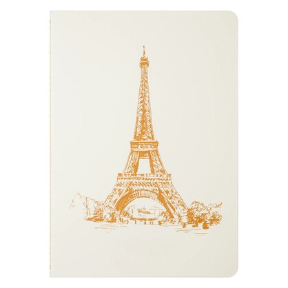 Jacques Herbin The Colours of Paris Soft Cover Notebook A5 Lined Eiffel Tower