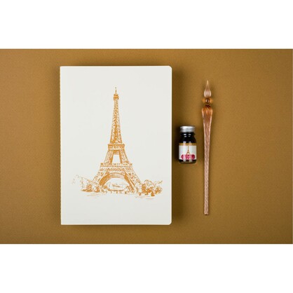 Jacques Herbin The Colours of Paris Soft Cover Notebook A5 Lined Eiffel Tower