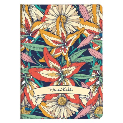 Clairefontaine x Frida Kahlo Stitched Notebook A5 Lined (3 Cover Designs)