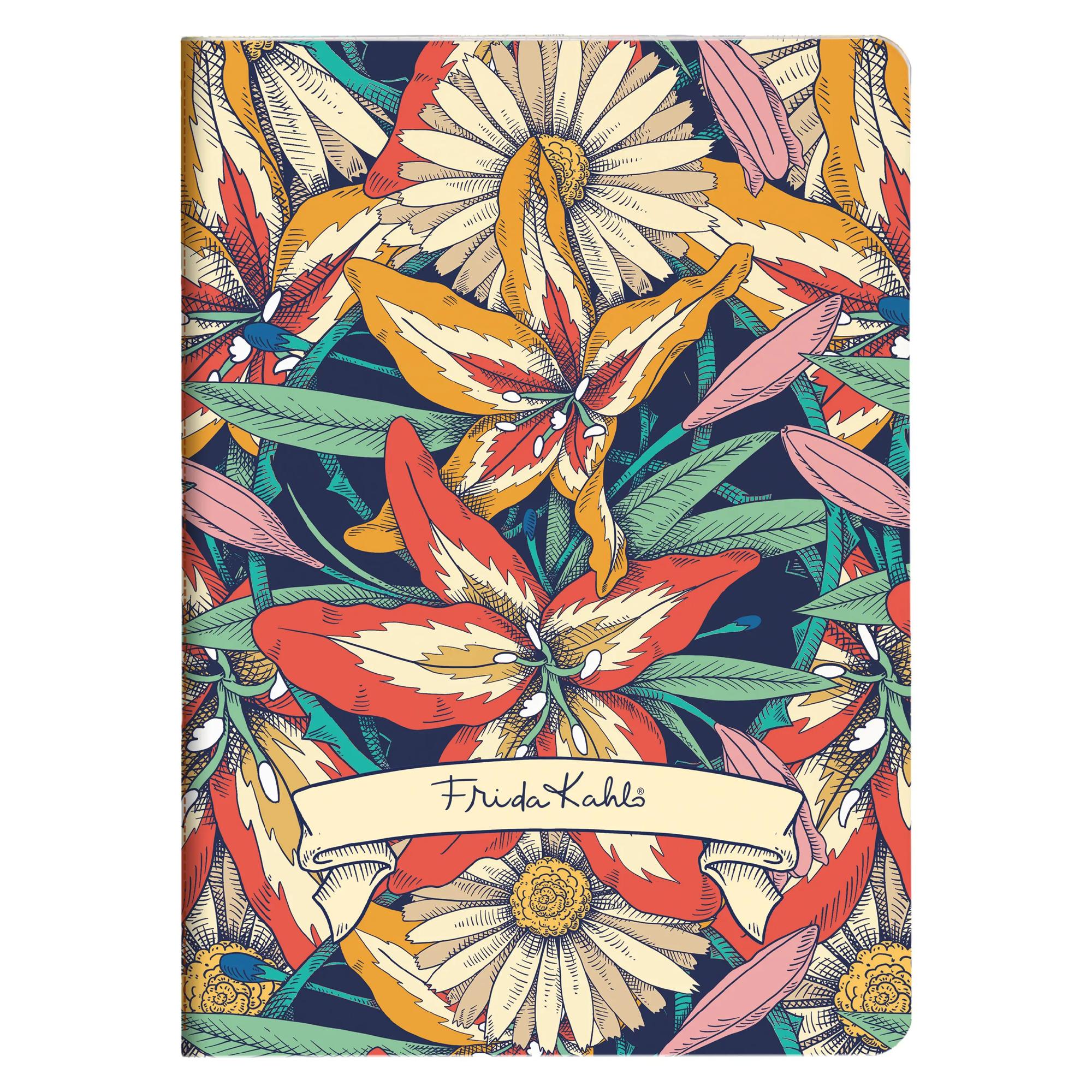 Clairefontaine x Frida Kahlo Stitched Notebook A5 Lined (3 Cover Designs)