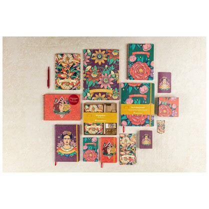 Clairefontaine x Frida Kahlo Stitched Notebook A5 Lined (3 Cover Designs)