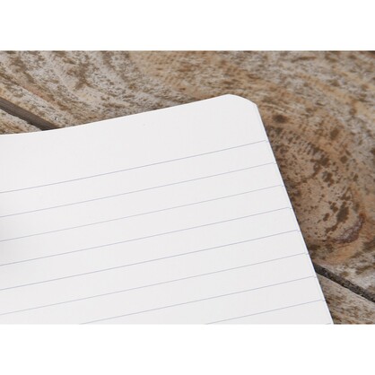 Clairefontaine Forever 100% Recycled Stapled Notebook A4 Lined Blue