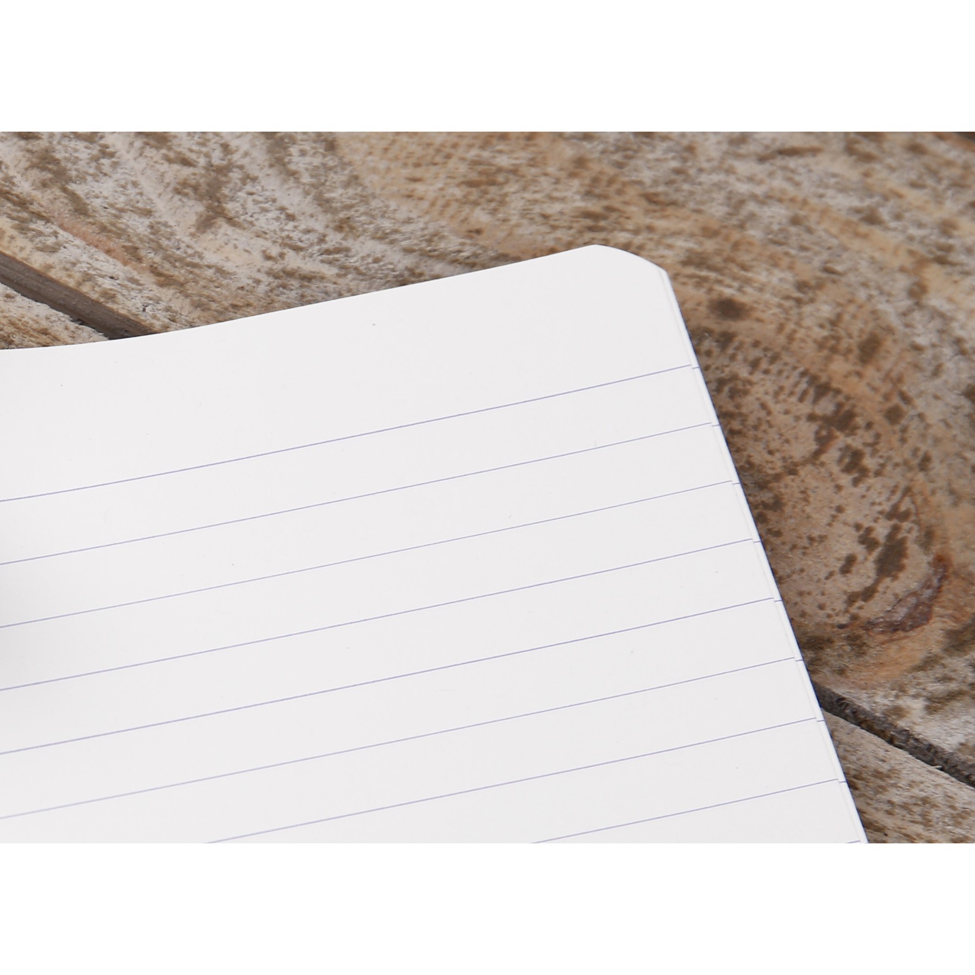 Clairefontaine Forever 100% Recycled Stapled Notebook A4 Lined Blue
