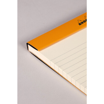 Rhodia Premium R No. 18 Top Stapled Notepad A4 Lined Black