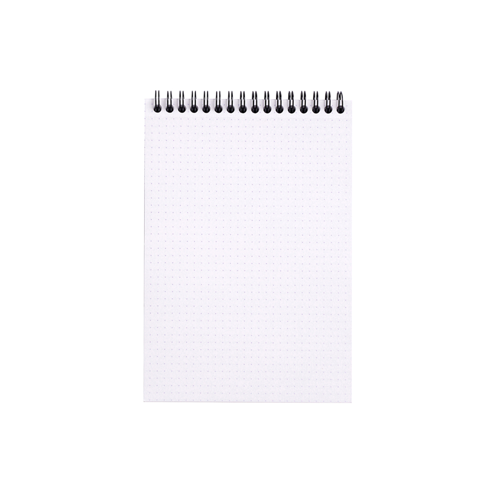 Rhodia Wirebound Notepad A5 Dot Grid Black