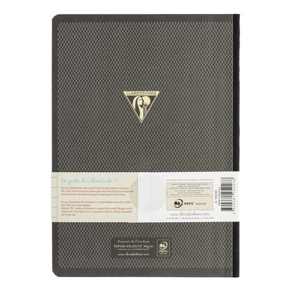 Clairefontaine 1951 Clothbound Notebook A5 Lined Black