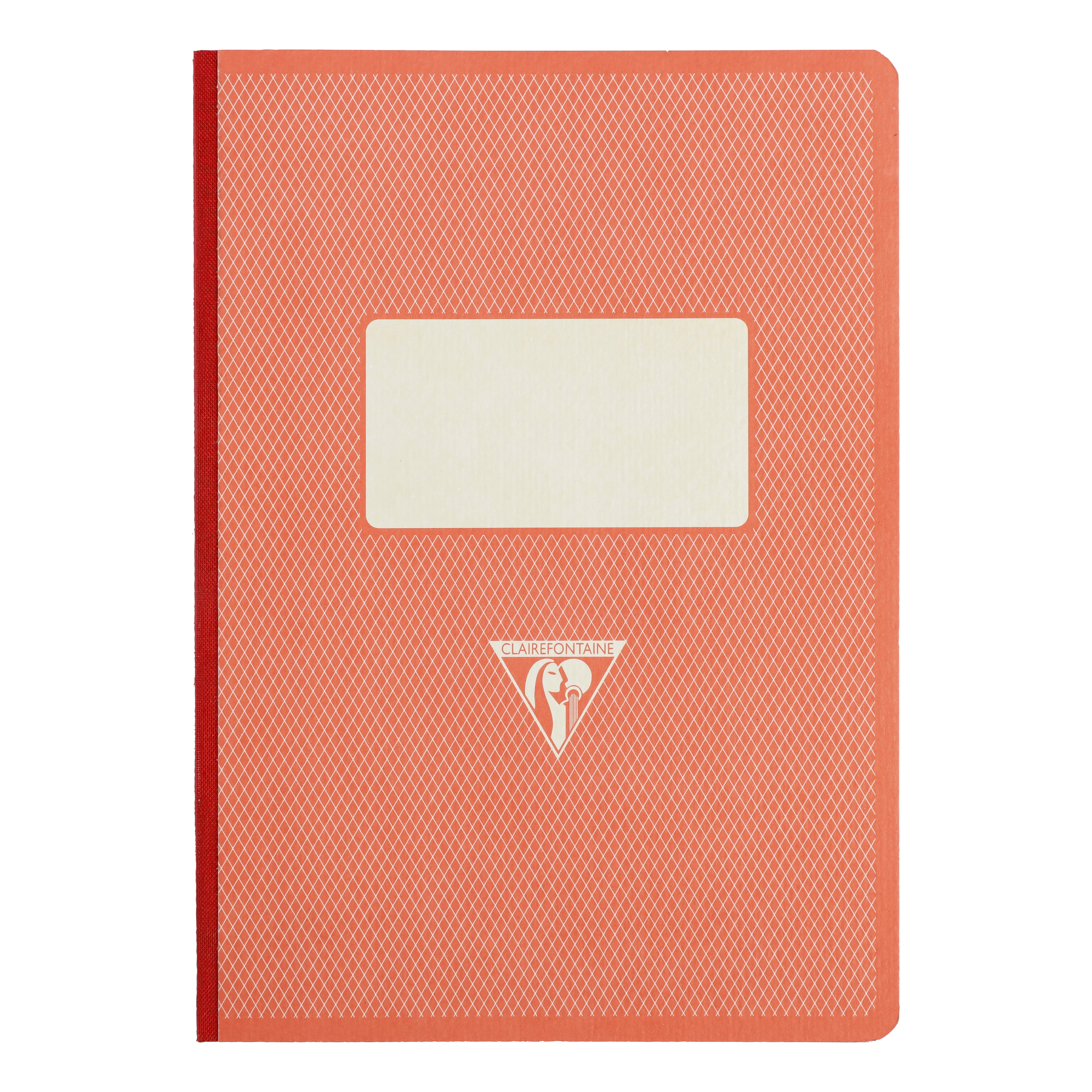 Clairefontaine 1951 Clothbound Notebook A5 Lined Red Coral