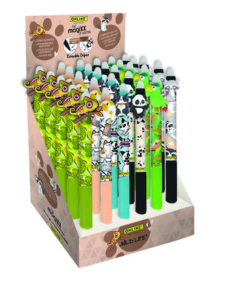 ONLINE Germany magiXX Fun 'Wild Life' CDU 30 Erasable Gel Pens
