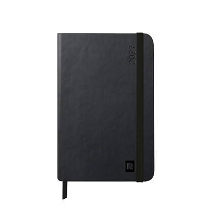 Rhodia 2027 Weekly Notebook Diary A6 Black (pre-order by 27/2/26)