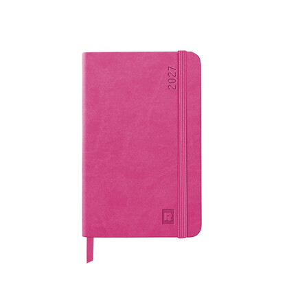 Rhodia 2027 Weekly Notebook Diary A6 Fuchsia (pre-order by 27/2/26)