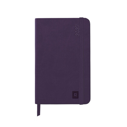 Rhodia 2027 Weekly Notebook Diary A6 Eggplant (pre-order by 27/2/26)