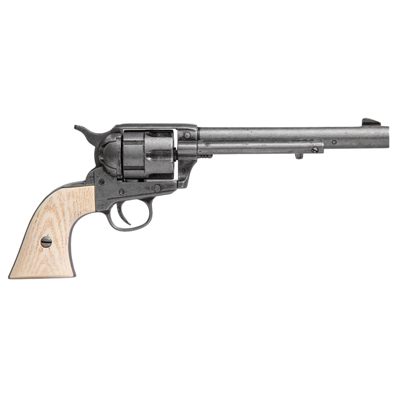 47-1064-1 PM Kolser - Single Colt Pistol - Ivory,Brown/Grey