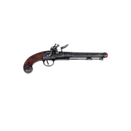 47-1102 P Kolser - 18th Century Belgian-Liege Pistol - Curassow - 30 cm