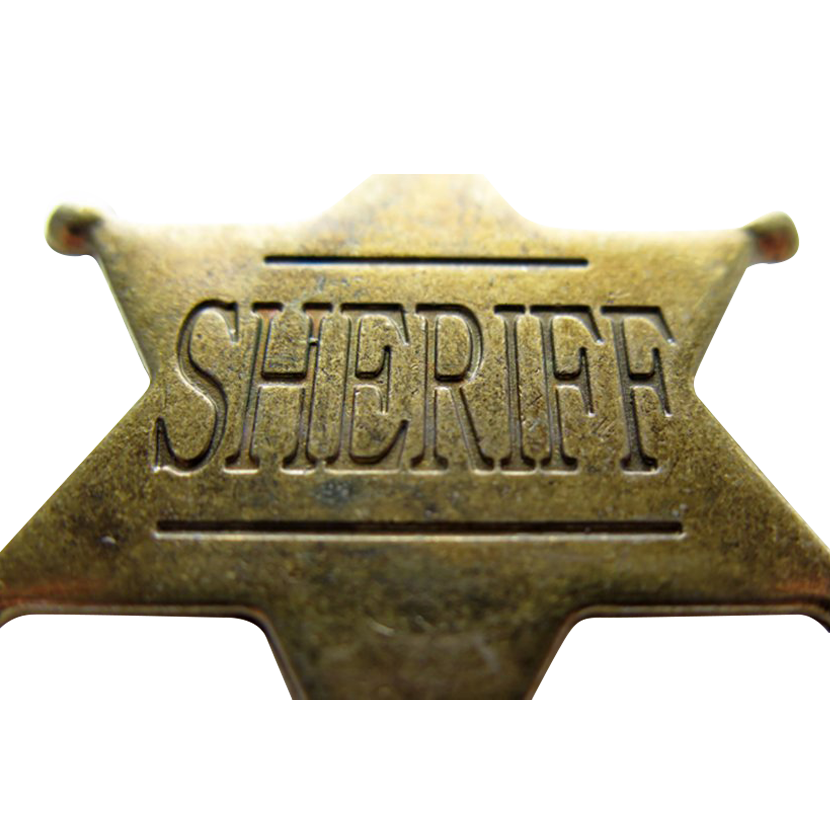 106 Denix - Six Point Ball Tipped Star Badge