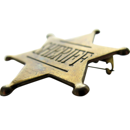 106 Denix - Six Point Ball Tipped Star Badge