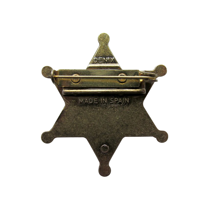106 Denix - Six Point Ball Tipped Star Badge