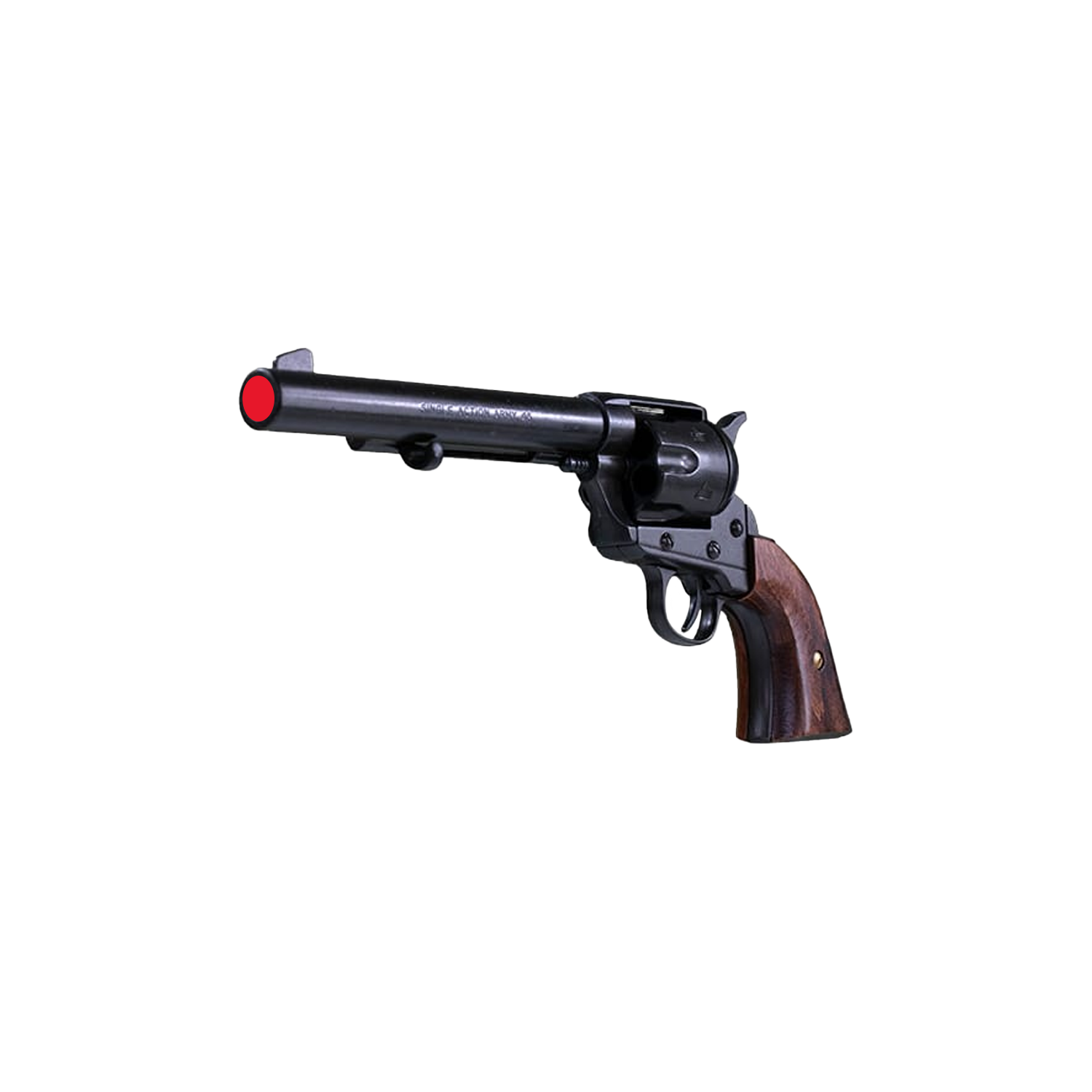 47-1065-1 W Kolser - Revolver Peacemaker Colt 45 5.5" USA 1873 - 27 cm - Wood/Black
