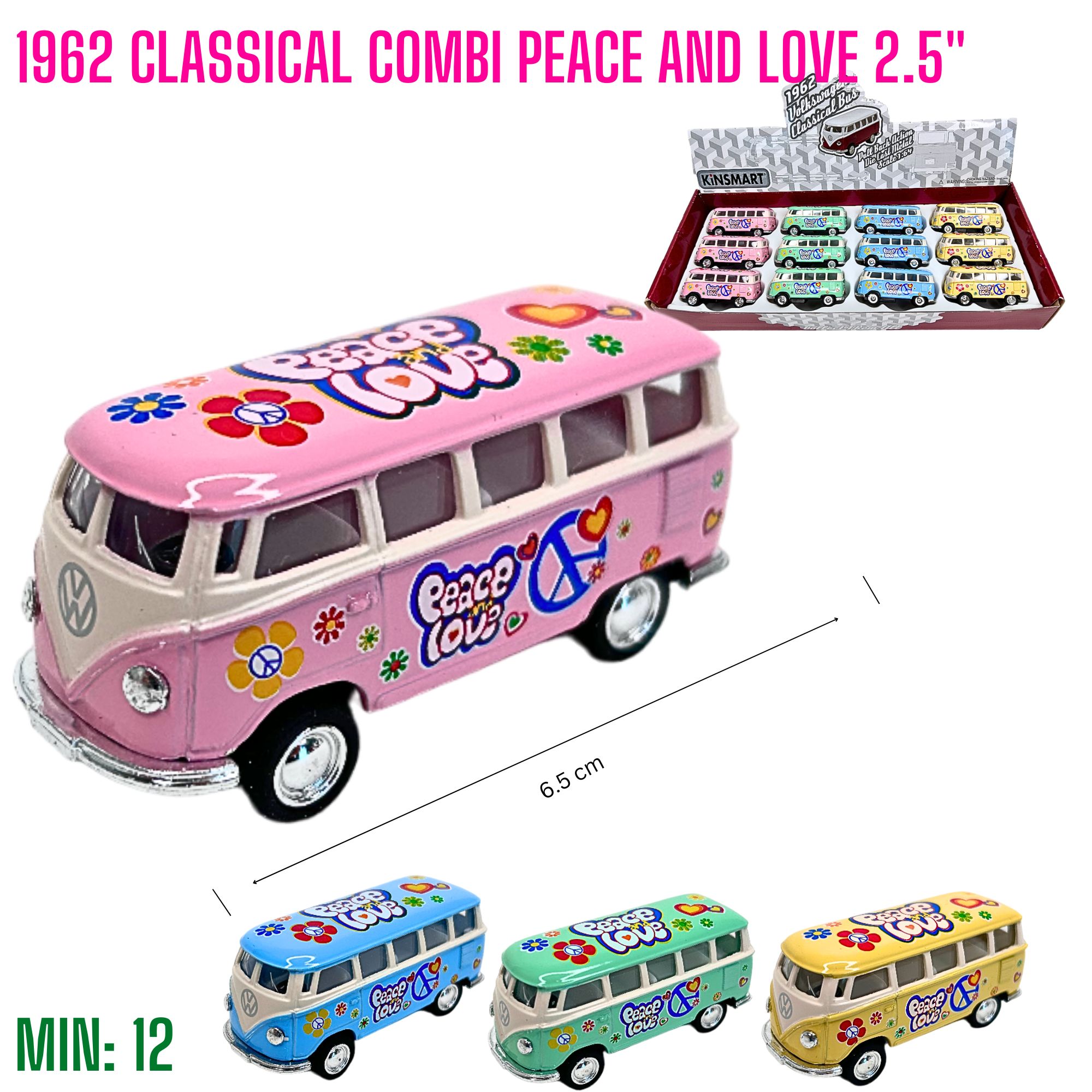 Wholesale DC-KT2546DF - 1962 Classical Combi Peace and Love Design 2.5 ...