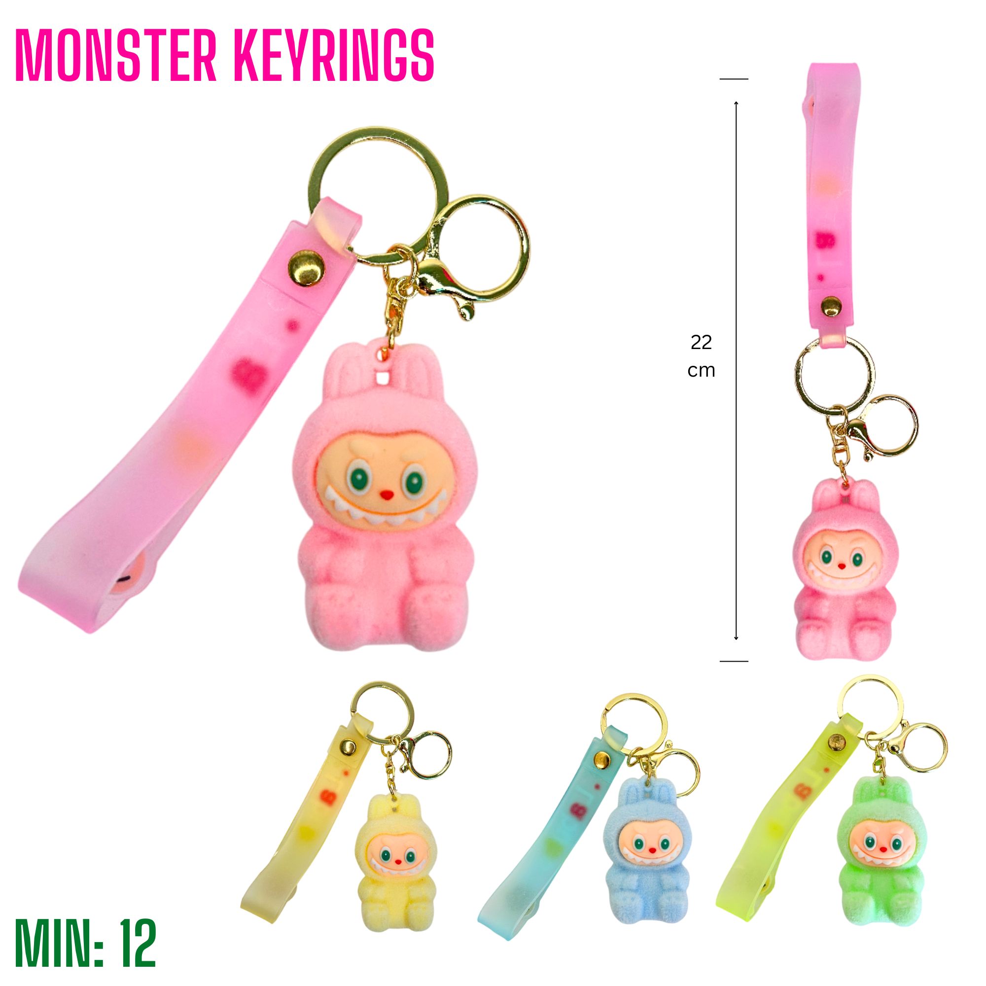 TO-BUBUKEYRING3 - BUBU Monster Keyring