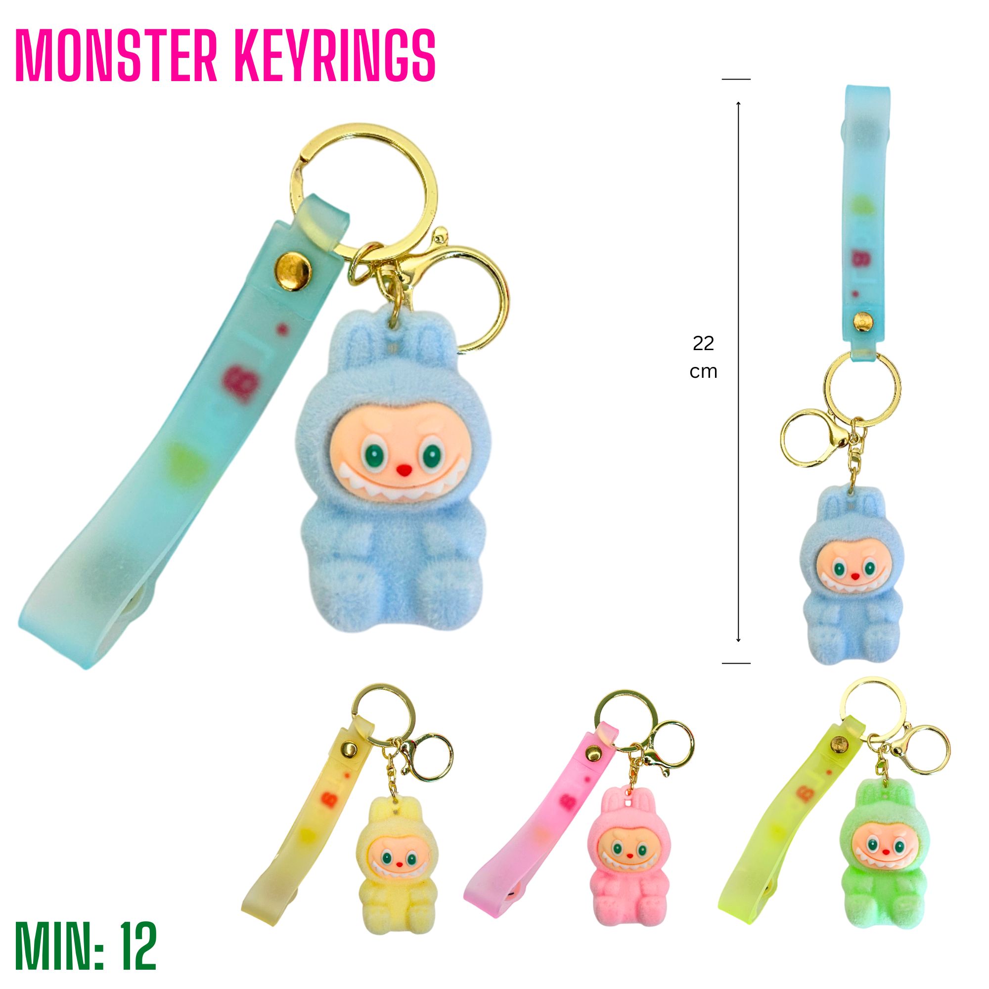 TO-BUBUKEYRING3 - BUBU Monster Keyring