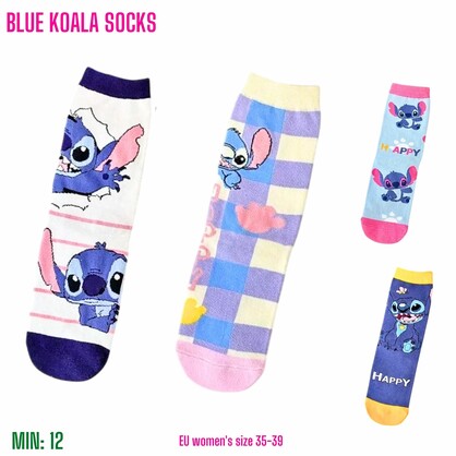 MI-SOCK3 - Blue Koala Socks