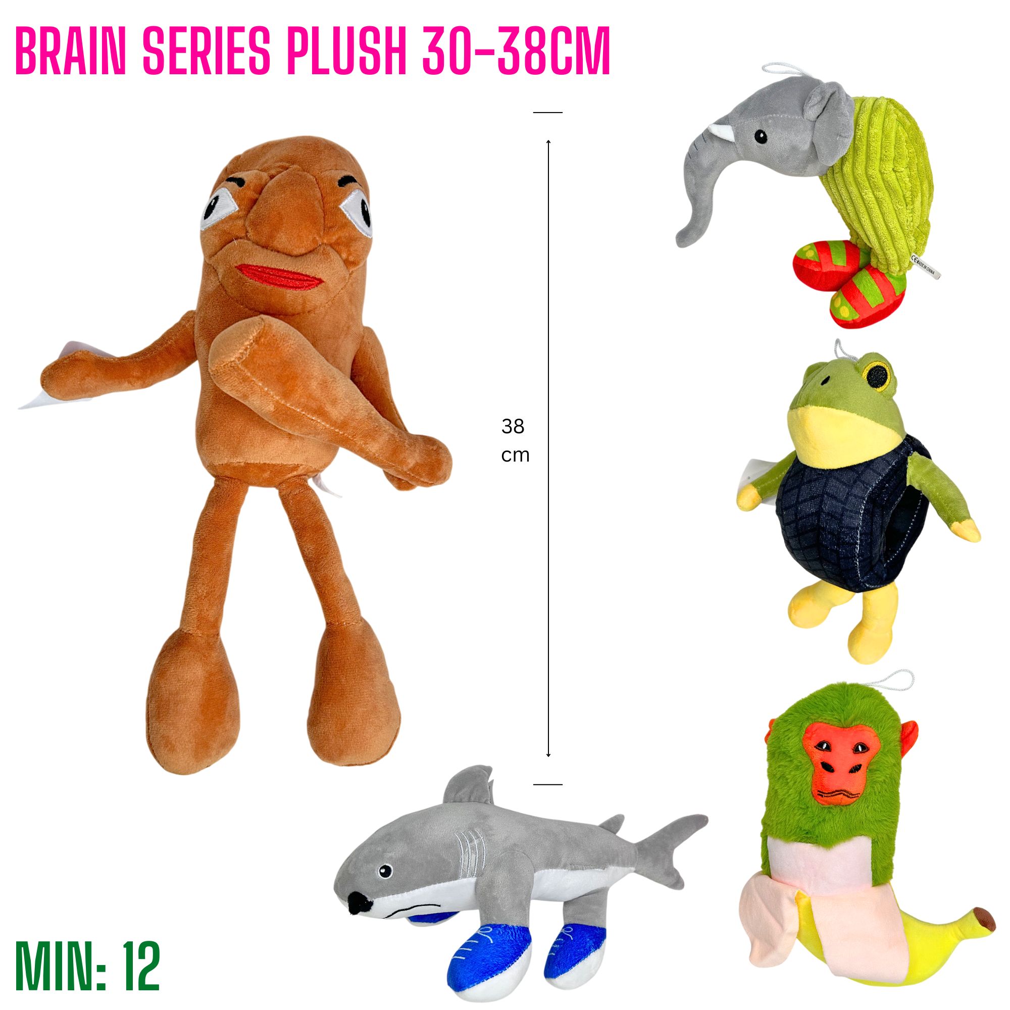 PL-PLUSHBRAIN - Brain Series Plush