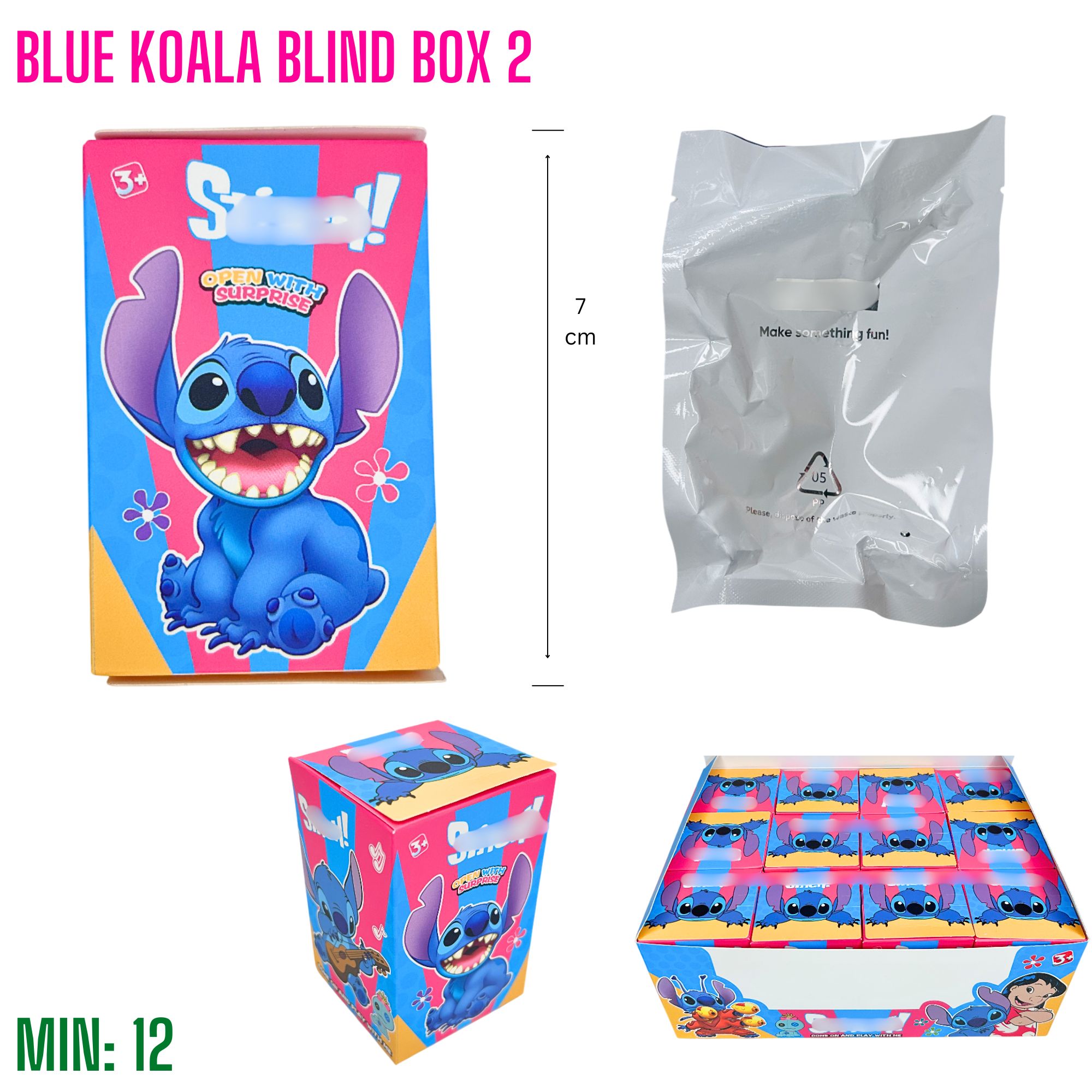 TO-BLINDBOX11 - Blue Koala Blind Box Large