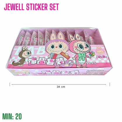 ST-JEWELLSTICKER - Monster Jewwell Sticker Set