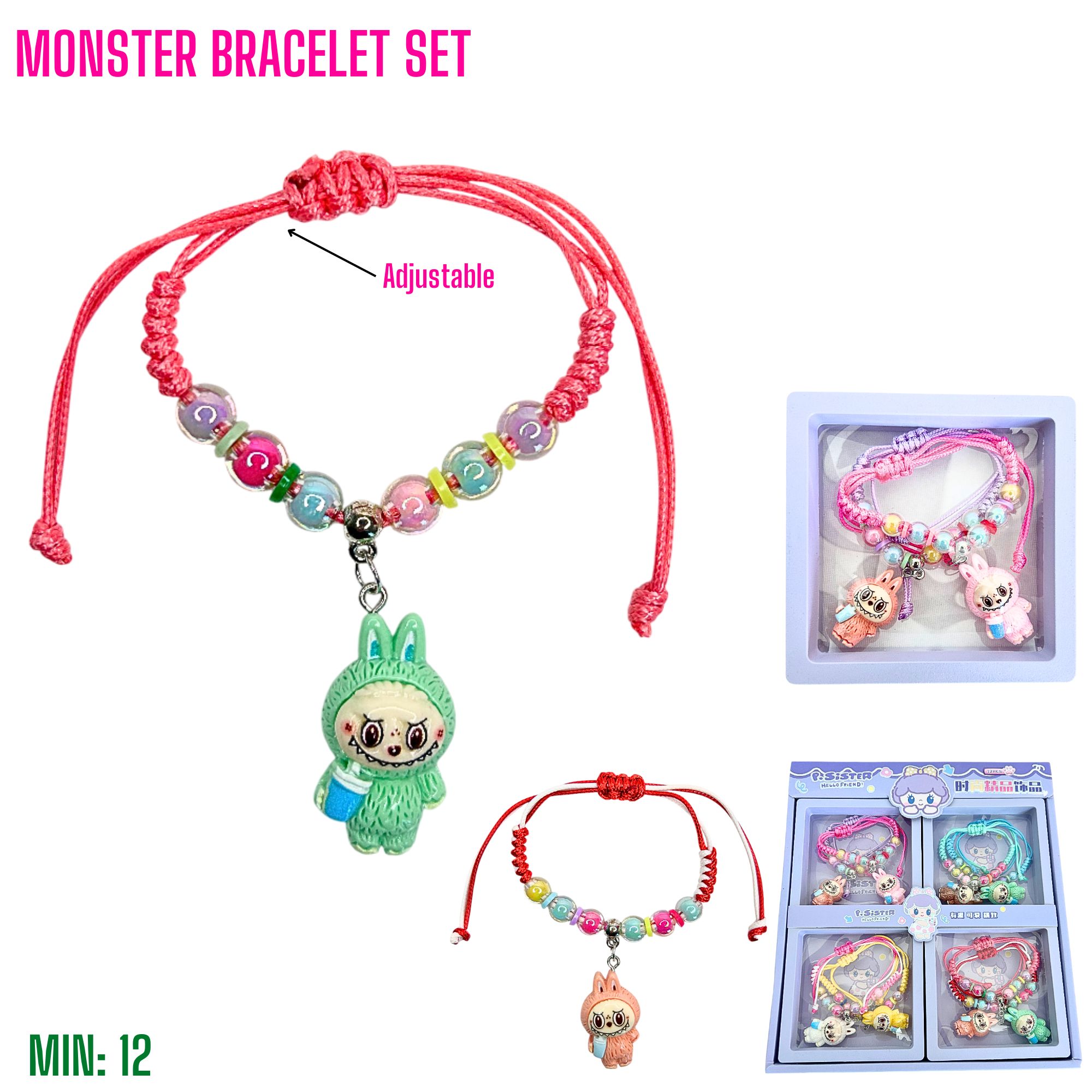 TO-MONBRACELET - Monster Bracelet Set