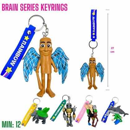 TO-BRAINKEYRING2 - Brain Series Keyring