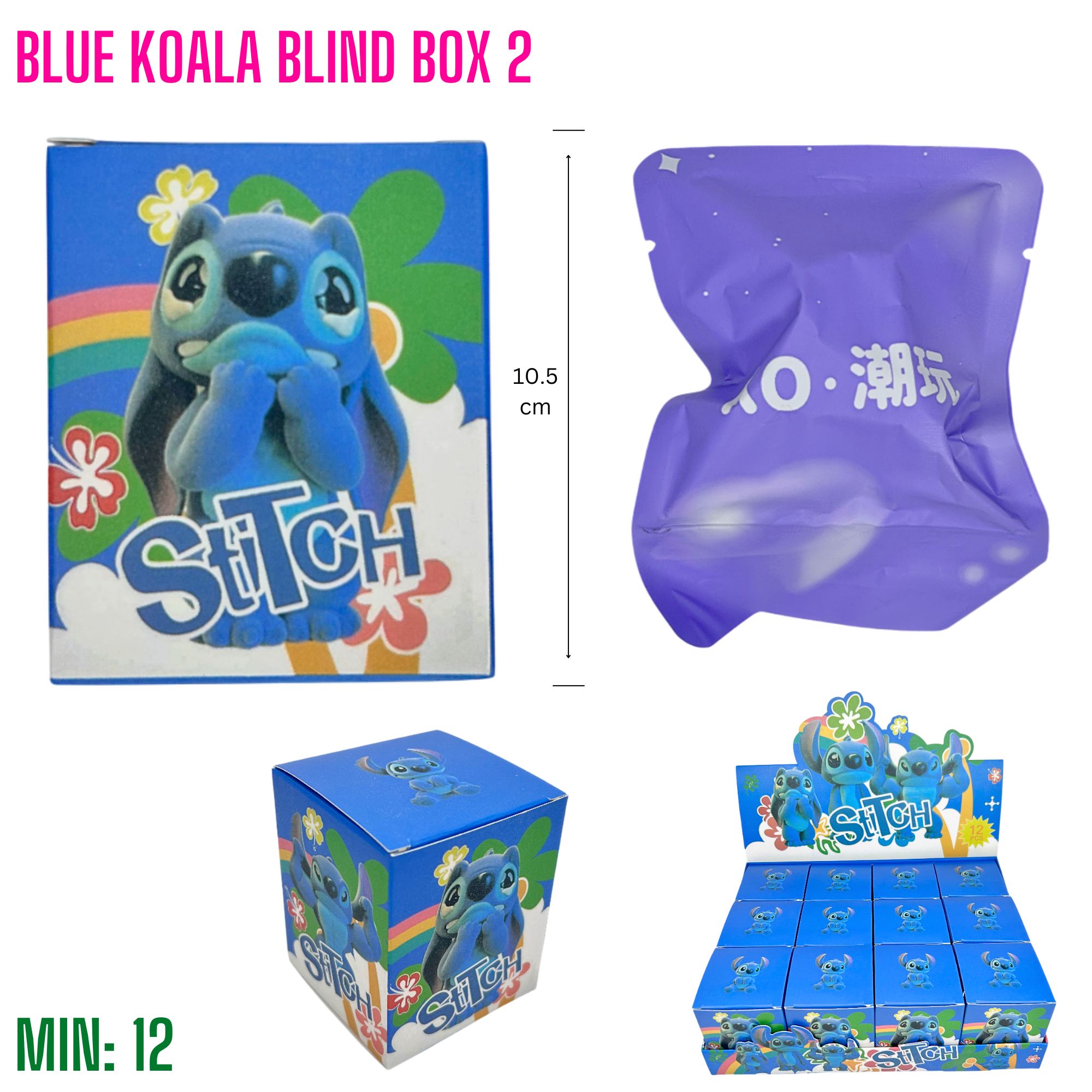 TO-BLINDBOX12 -Blue Koala Blind Box 2