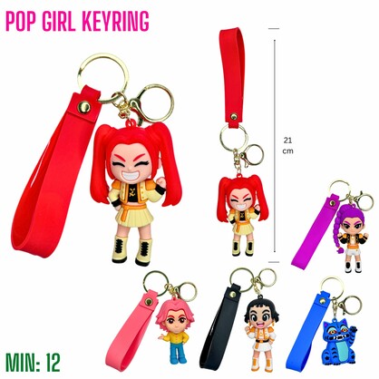 TO-POPGIRLKEYRING3 - Pop Girl Keyring