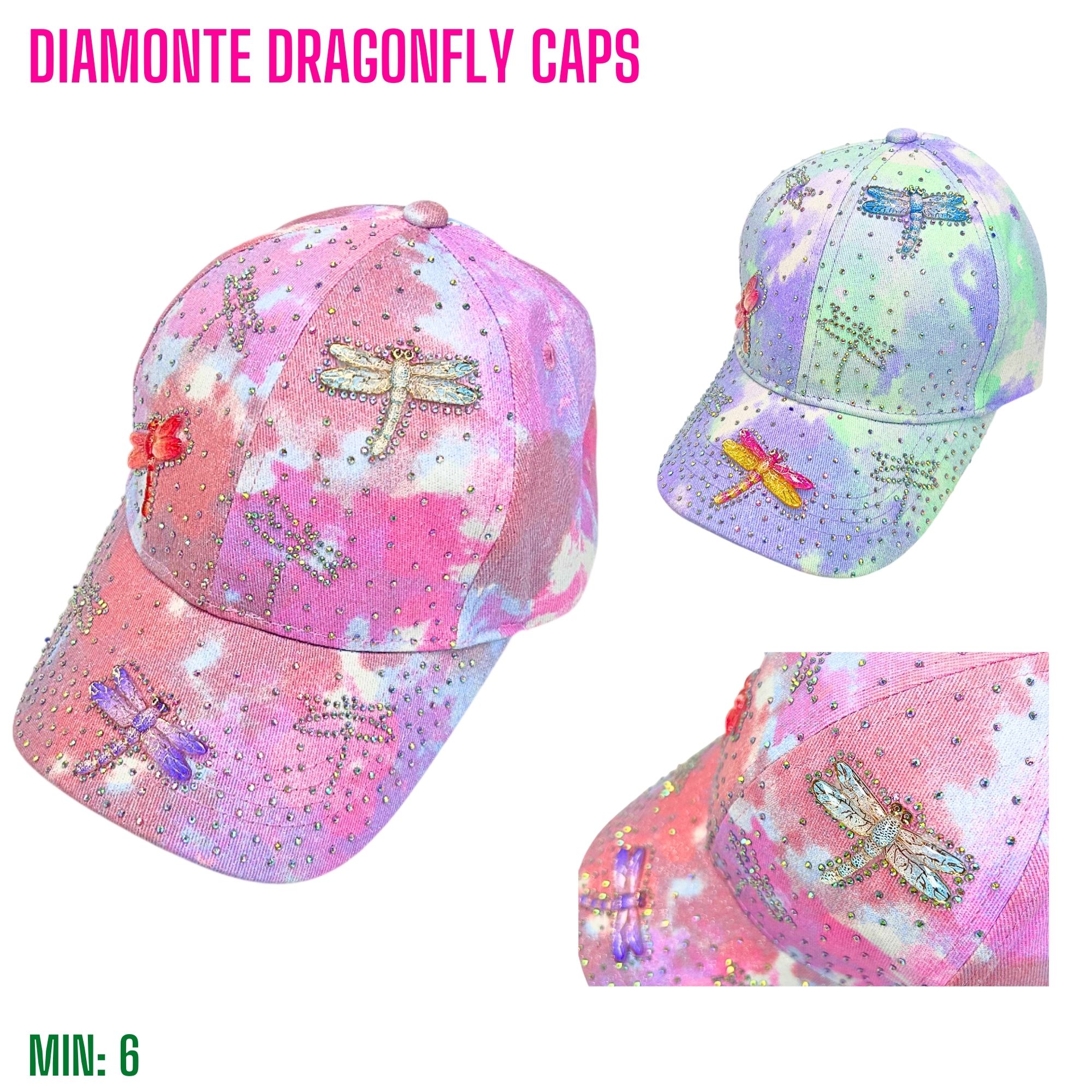 MI-DIAMONTECAP3 - Diamonte Dragonfly Cap