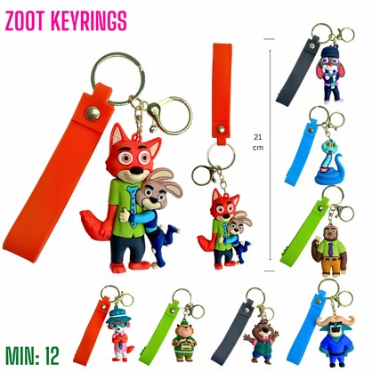TO-ZOOTKEYRING - Zoo T Keyring
