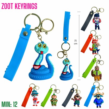 TO-ZOOTKEYRING - Zoo T Keyring