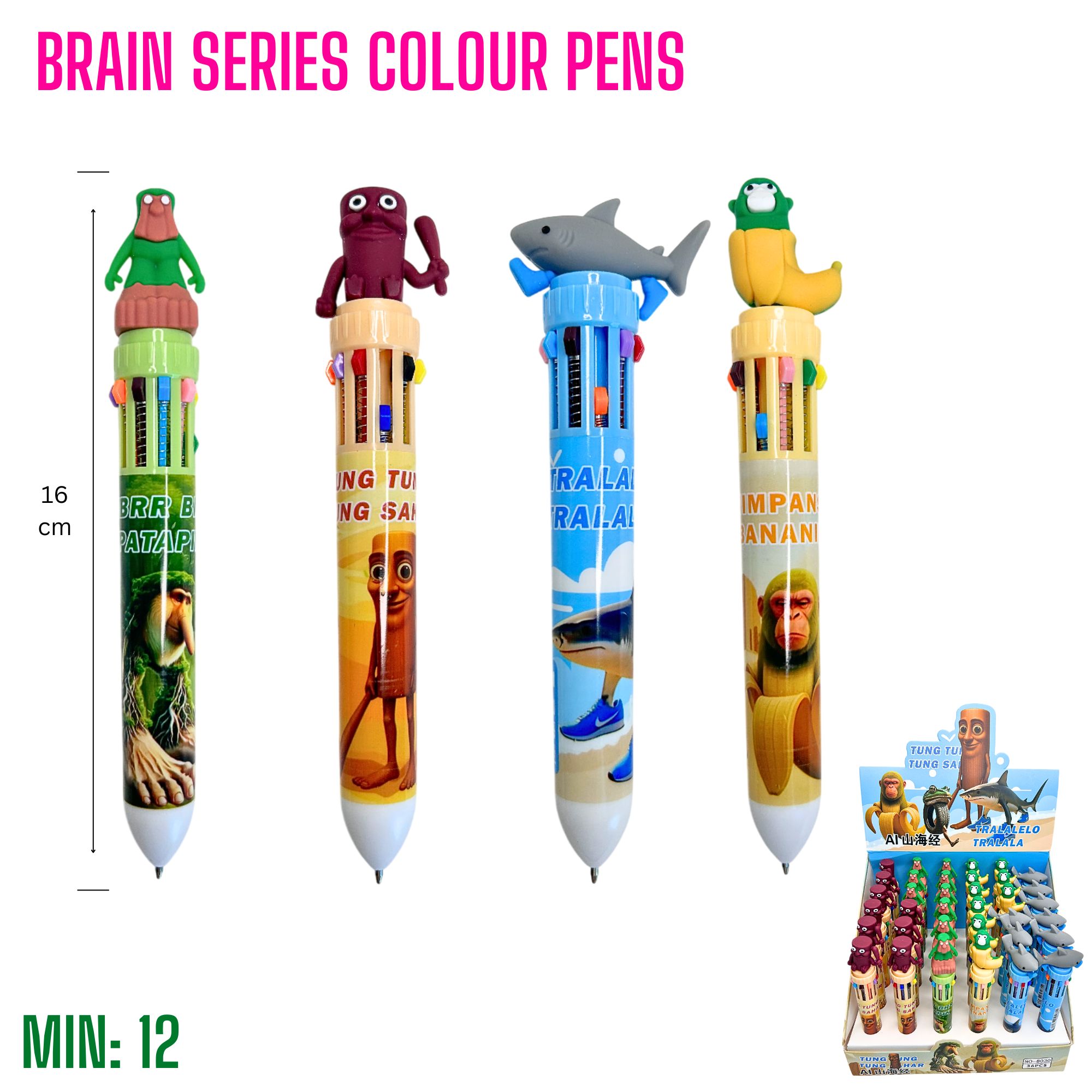 ST-PENBRAIN - Brain Series Colour Pen