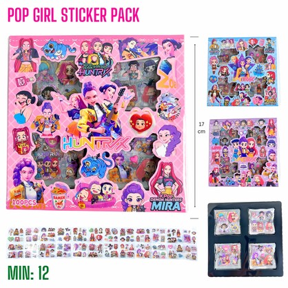 ST-STICKERPACK3 - Pop Girl Sticker Pack