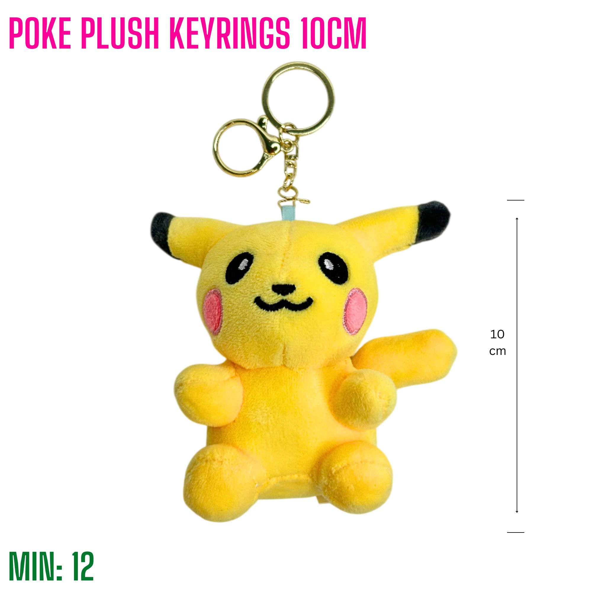 PL-PLUSHPOKE - Poke Plush Keyring 10cm